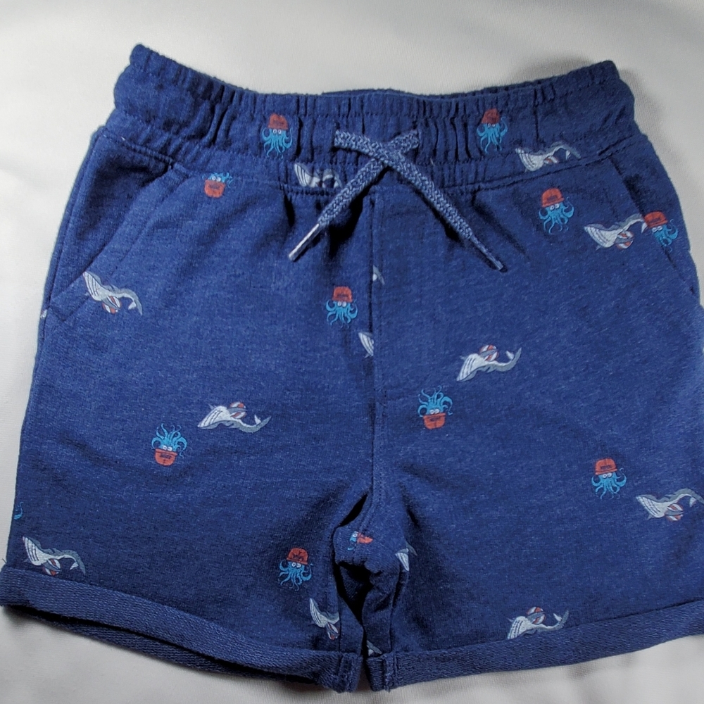 Whale & Octopus Shorts
